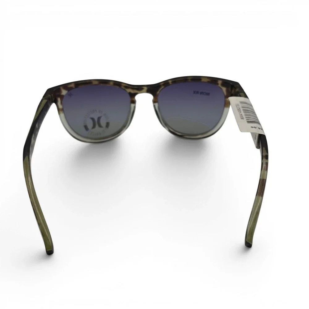 Hurley Unisex Sunglasses Palm Springs Blue Demi Tortoise Polarized One Size